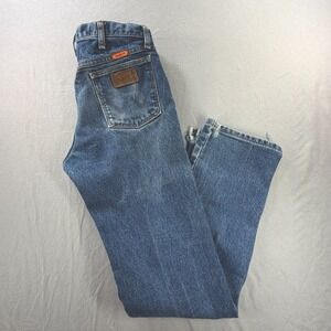 Wrangler FR Jeans Mens 38x34 Flame Resistant Workwear Denim‎ Blue